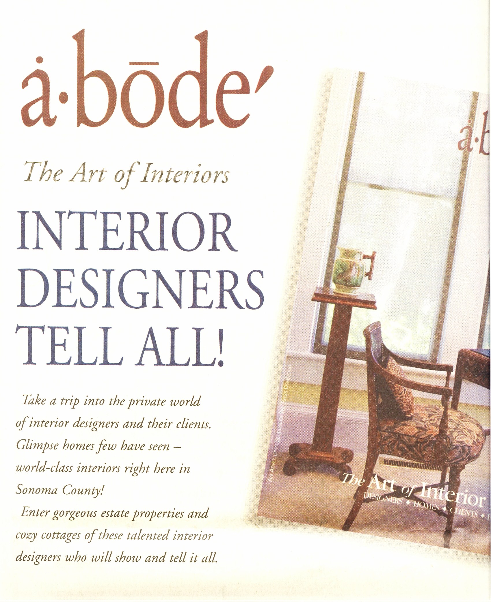 Abode Magazine Cover Story